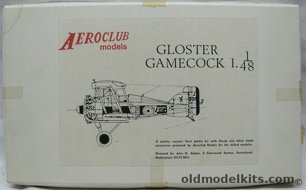 Aeroclub 1/48 Gloster Gamecock I plastic model kit